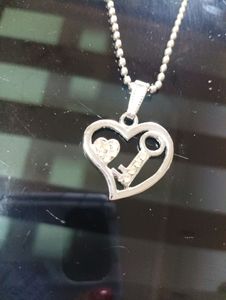 Silver Chain With Pendant