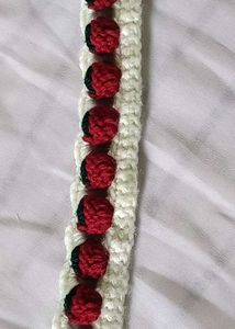 Crochet Strawberry Headband