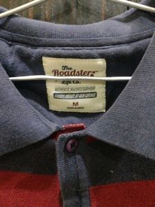 Striped Polo T-Shirt