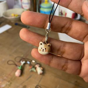 Set of 3 Clay Charms