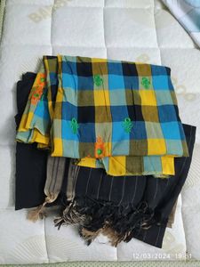 Multi Colour Dress Material