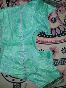 Mint Green Sari Blouse