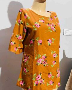 Beautiful Floral Printed Top