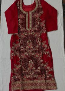 Red Salwar Suit