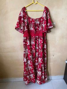 Floral A Line Dress