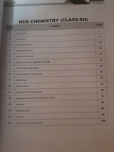 Ncert Complete Revision Chemistry Class 12 Cbse