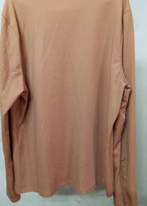 Peach Long Sleeve Top