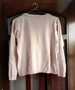 Pearls &amp; Flowers embellished Sweater