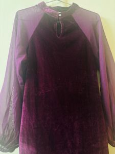 Velvet Bodycon Dress