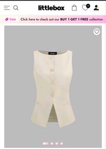 Chic Sleeveless vest top