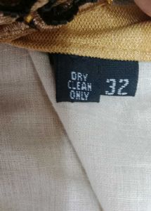 Elegant Girls' Mustard Dress