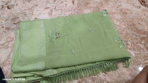 embroidery party wear saree