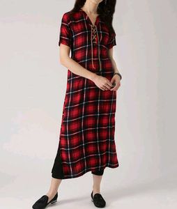 Red Kurta