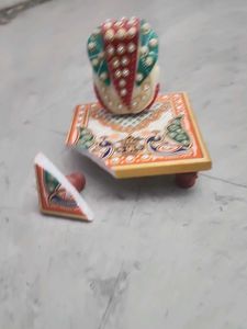 Marble Placemats (Set of 6) &amp; Ganapati Idol