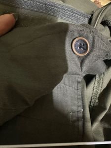 Olive Green Formal Pant