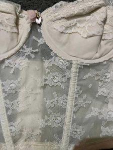 Imported White Corset Top