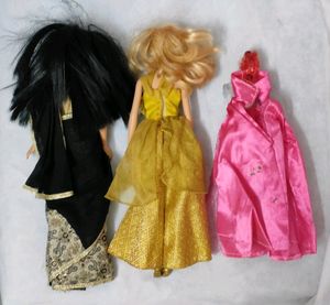 Barbie Dolls With 3 Outfits 😍❤