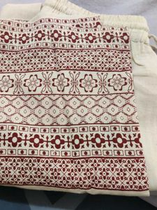 Boho Print Cropped Pants