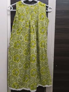 Westside Fresh Green Printed Kurta
