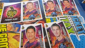 Topps Cricket Attax 2014 Kkr Cards
