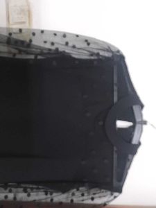 Chic Black Polka Dot Top