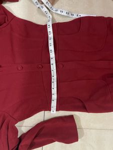 Red Trench Coat dress