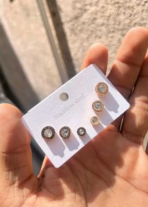 Anti Tarnish Korean Earrings