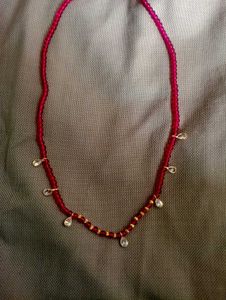 Pink Beaded Necklace