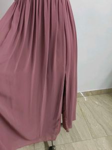 Mauve Chiffon Gown