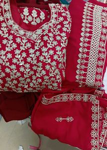 NEW Heavy Hot Pink Palazzo Set 40&#34;