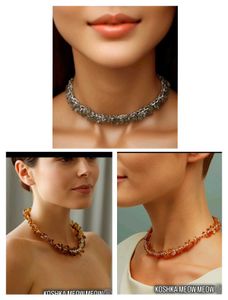 Beautiful Handmade Stone Choker