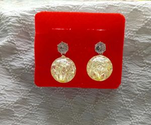 Cute Round Drop Earrings
