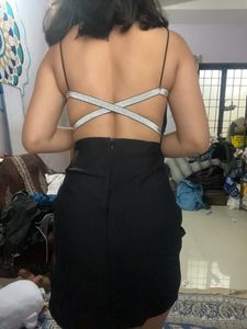 Black Backless Dress…