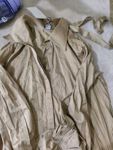 Khaki Midi Dress