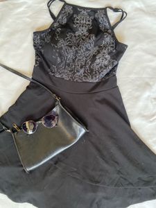 Elegant Black Party Dress