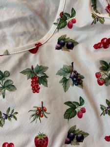 Newme (S) Fruit Print Dress (New)