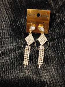 Rhinestone Dangle Earrings