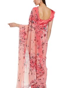 Floral Print Saree