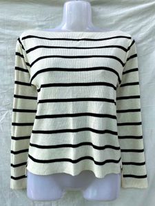 Striped Long Sleeve Top