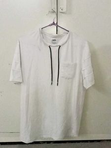 Zara White T-Shirt