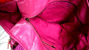 Shoulder Bag Structured Pink
