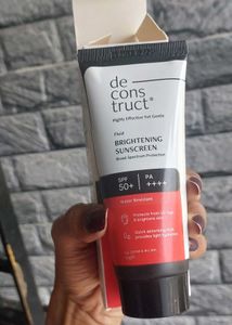 Deconstruct Fluid Sunscreen Spf 50+ PA +++×