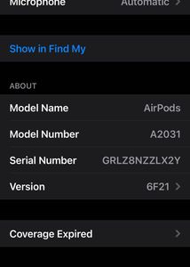 Apple AirPods Gen2