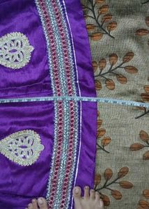 Purple Ethnic Skirt