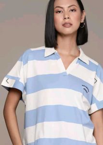 Striped Polo T-Shirt
