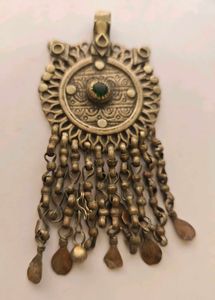 Vintage Afgani Heavy Statement Pendant