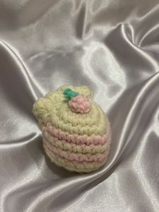 Cute Crochet Mini Cake 🍰