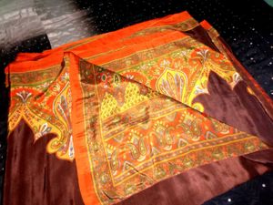 satin silk saree