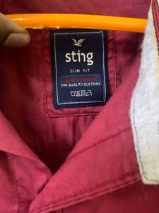 Sting Original Shirt 39 Slim Fit