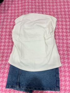 Classic White Tube Top